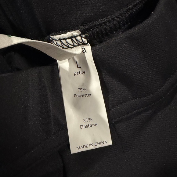 Halara Black Wide-Leg Pants Size Large - Picture 8 of 8